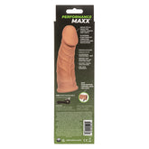 Performance Maxx 7 Inch Rechargeable Vibrating Extension Brown SLEEVES